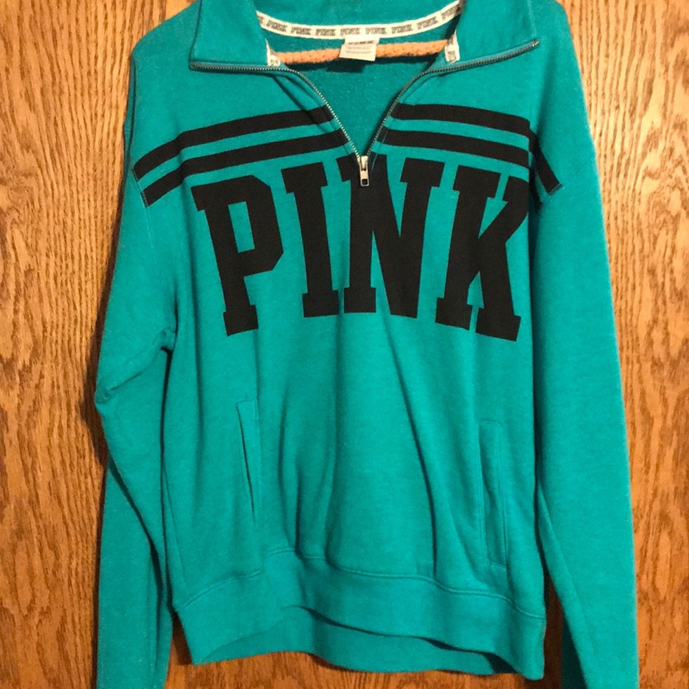 Pink Quarter Zip